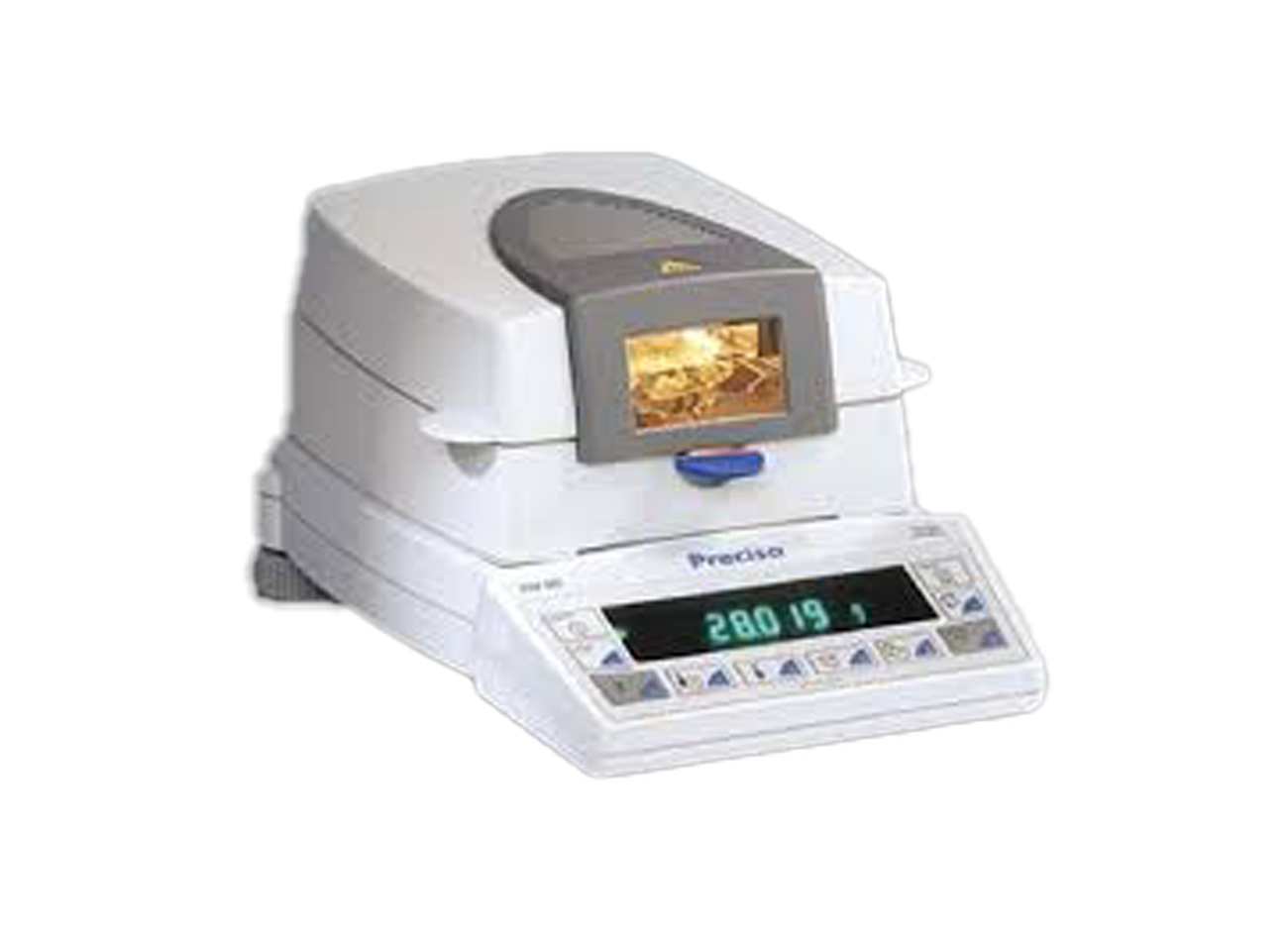Analyser machine for moisture